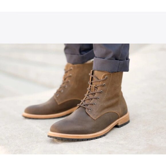 Nisolo Men Martin All weather boots, brown, Size 11 - Picture 1 of 11